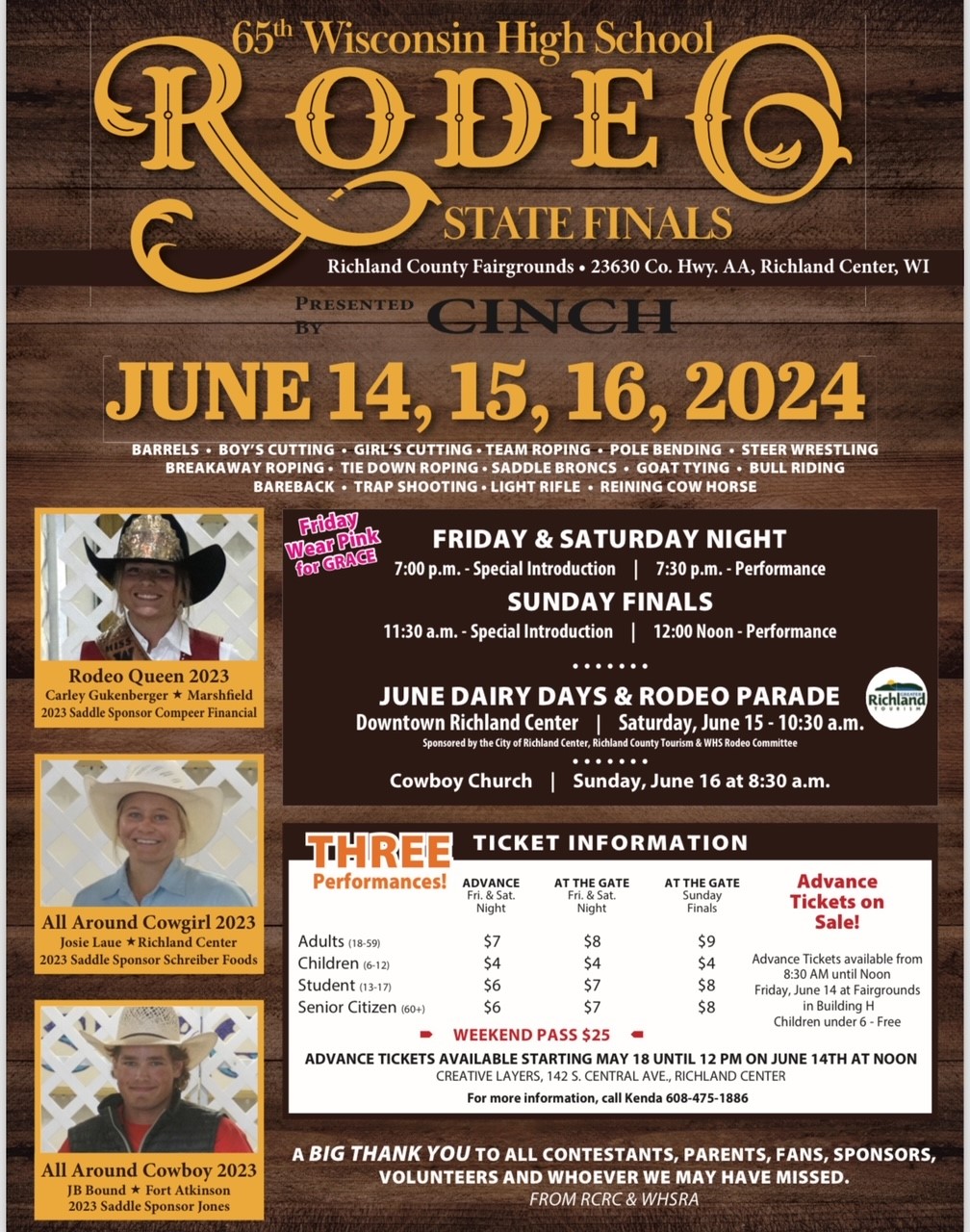 Wisconsin High School Rodeo State Finals | Richland Center Wisconsin