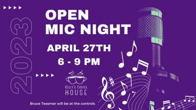Open Mic Night, April 27