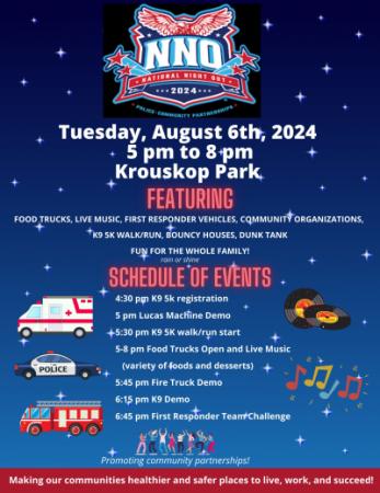 national night out poster