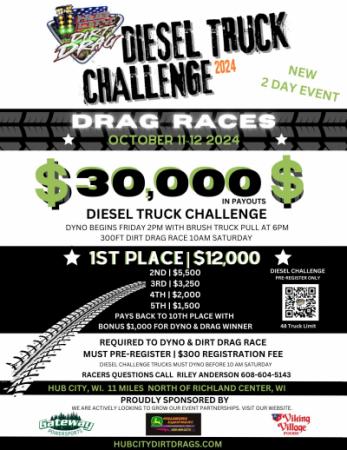 Hub City Diesel Truck Challenge Drag Races